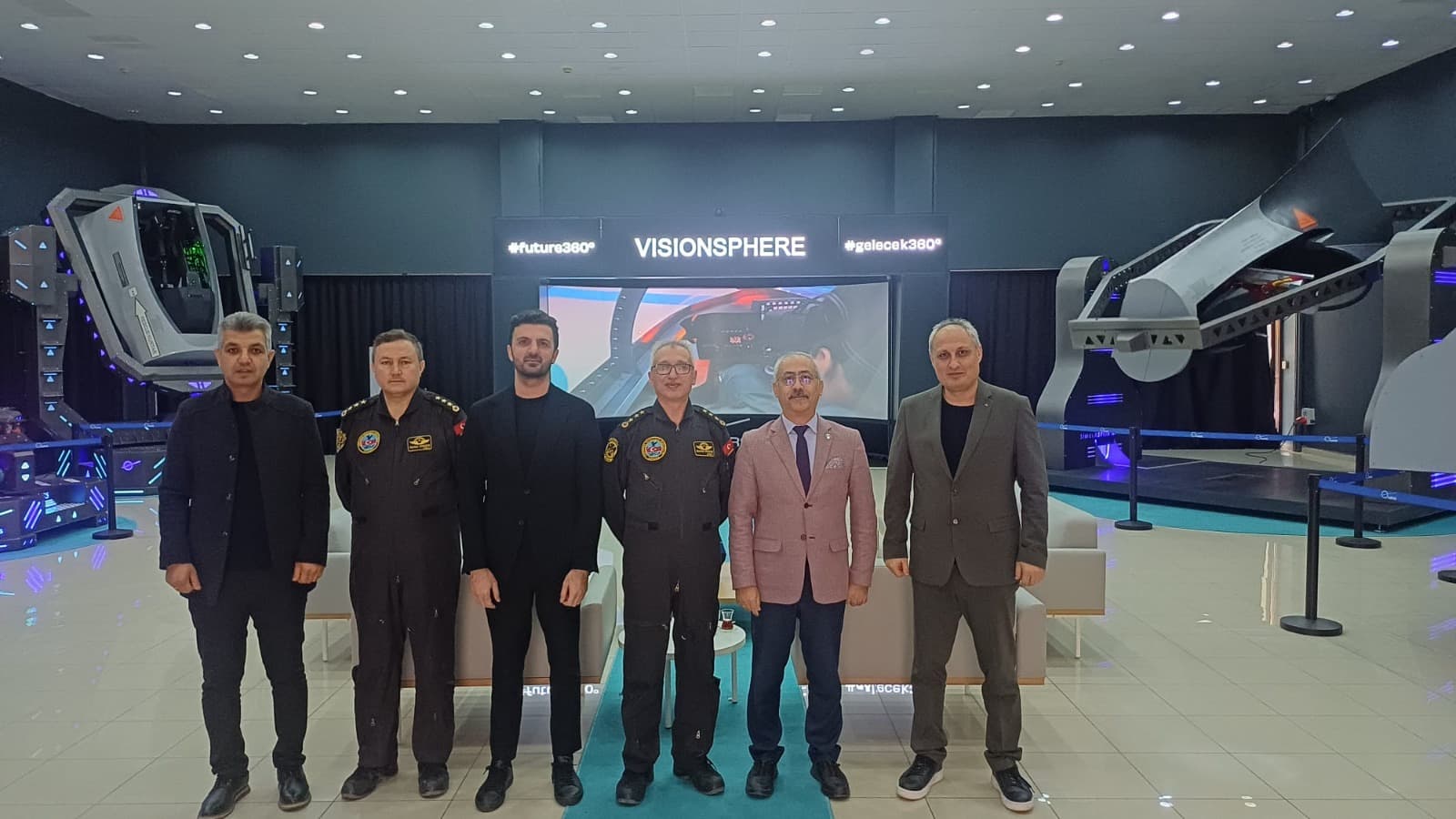 Jandarma Havacılık’tan BAÜN Simülasyon Merkezine Ziyaret