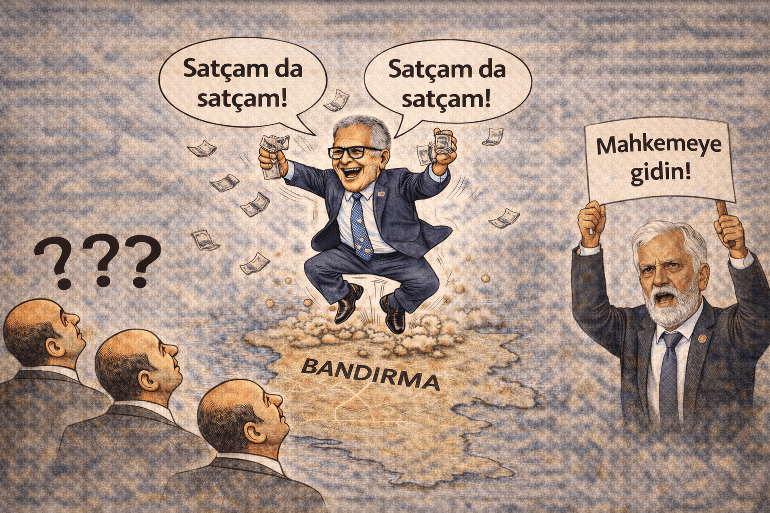 BANDIRMA MECLİSİNDE AYNI SENARYO: SATIŞ VAR, MUHALEFET YOK!