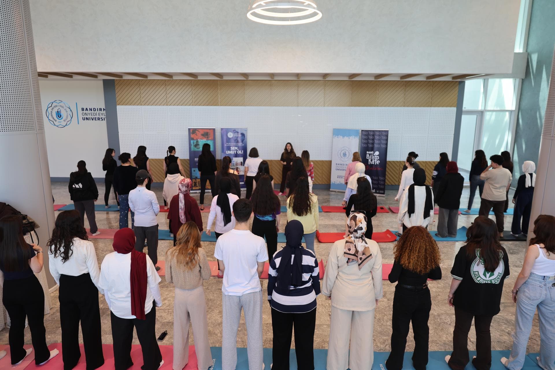 BANÜ’de “Dünya Fiziksel Aktivite Günü”ne Özel Egzersiz Etkinliği