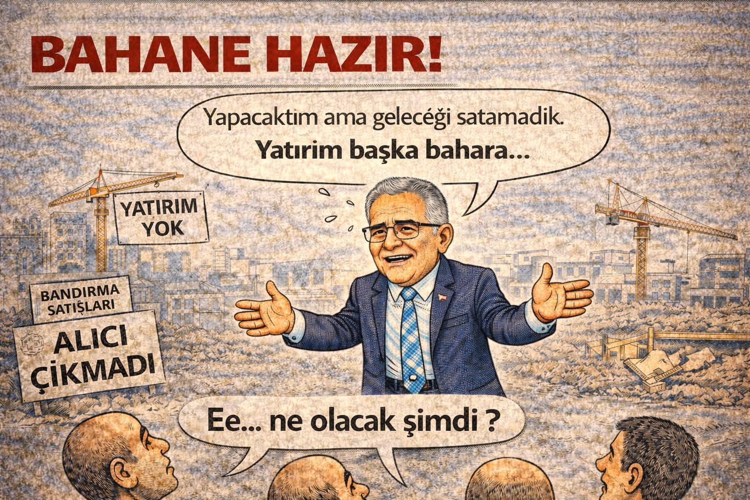 SATAMADI, ŞİMDİ NE YAPACAK?