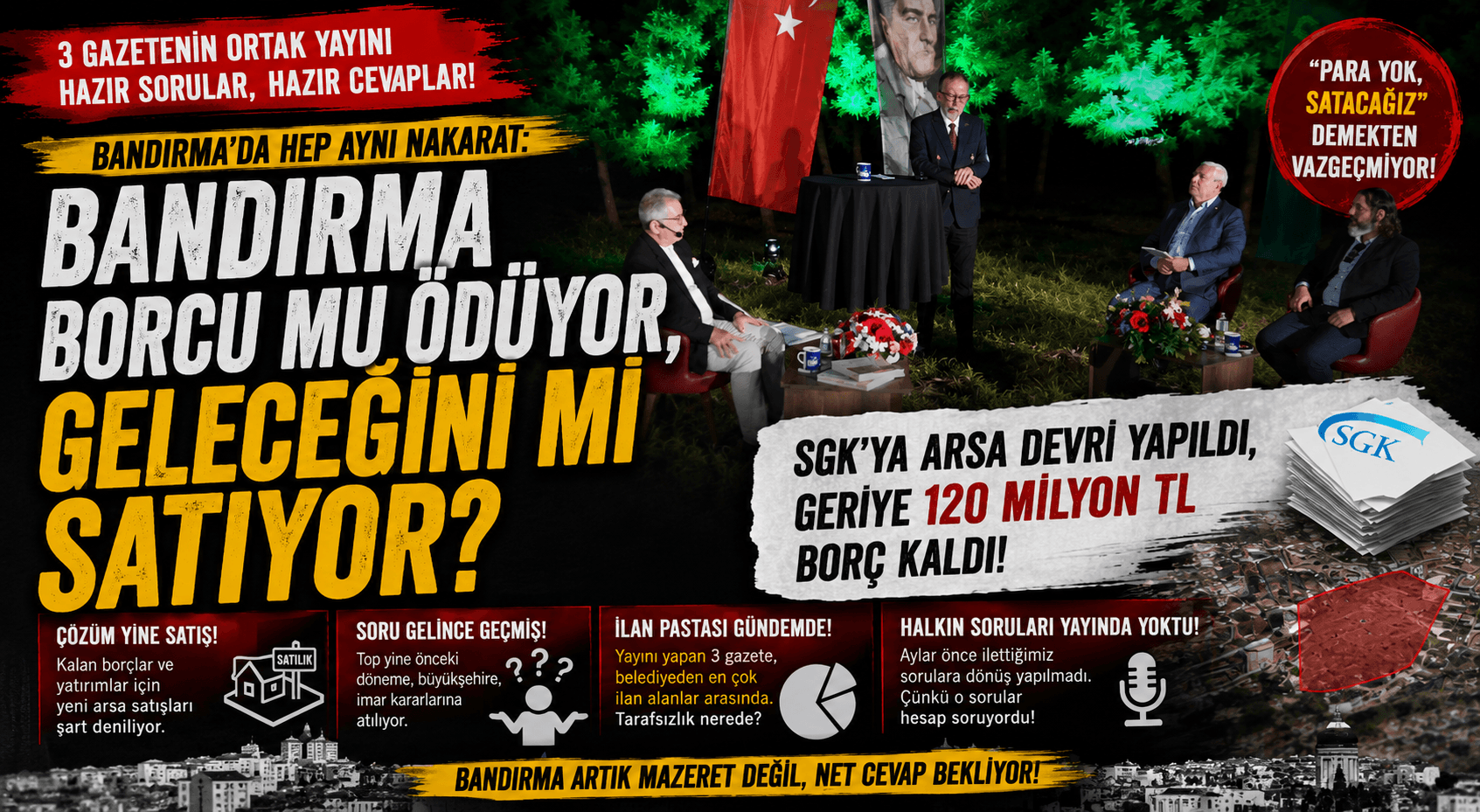 BANDIRMA BORCU MU ÖDÜYOR, GELECEĞİNİ Mİ SATIYOR?