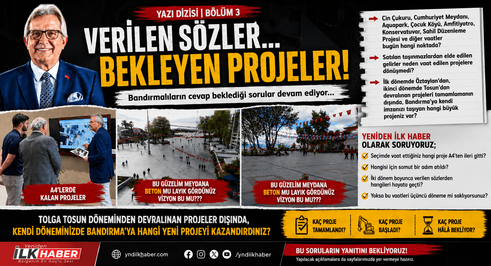 YAZI DİZİSİ | BÖLÜM 3  VERİLEN SÖZLER... BEKLEYEN PROJELER!