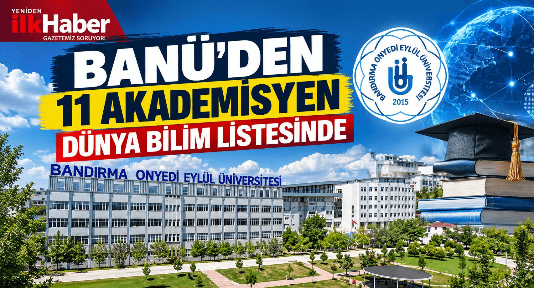 BANÜ'DEN 11 AKADEMİSYEN DÜNYANIN ETKİLİ BİLİM İNSANLARI LİSTESİNDE