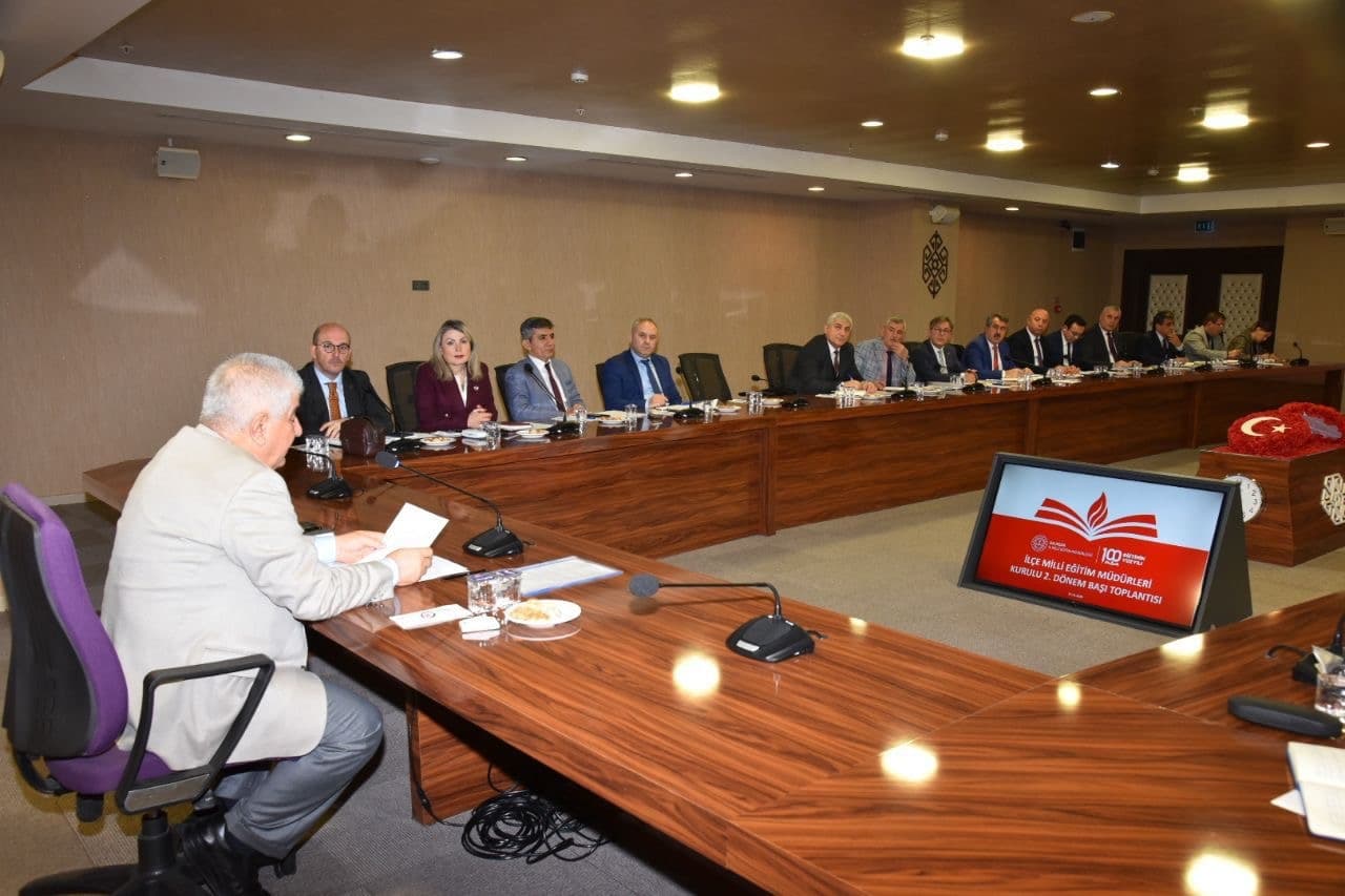 Balıkesir’de İlçe Millî Eğitim Müdürleri Toplantısı Gerçekleştirildi