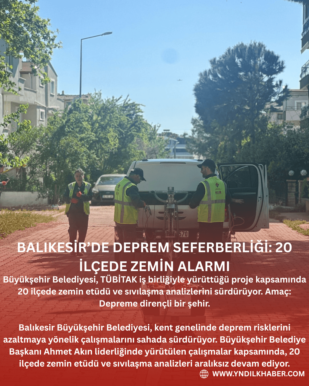 Balıkesir’de Deprem Seferberliği: 20 İlçede Zemin Alarmı