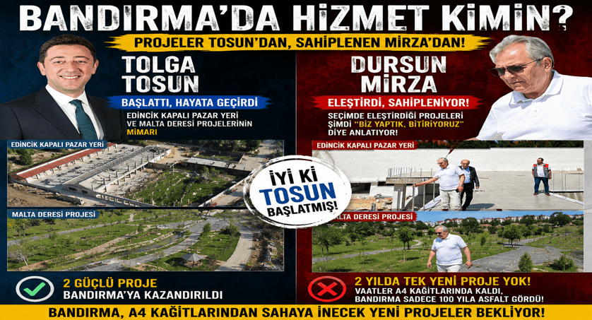 MİRZA'NIN İCRAAT DOSYASI: TOSUN'DAN KALANLARLA İKİ YIL