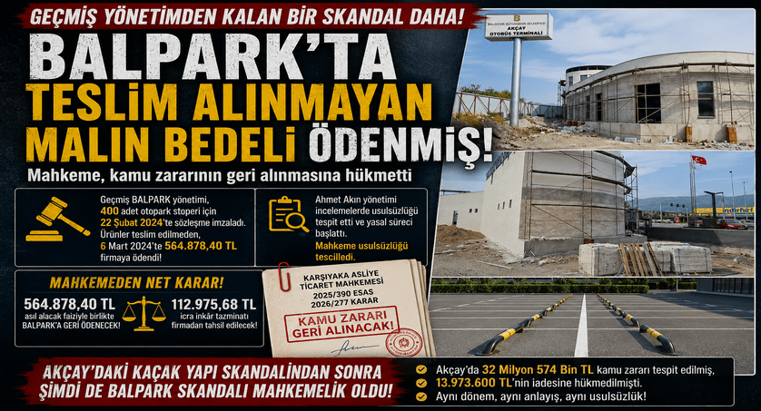 GEÇMİŞ YÖNETİMDEN KALAN BİR SKANDAL DAHA!