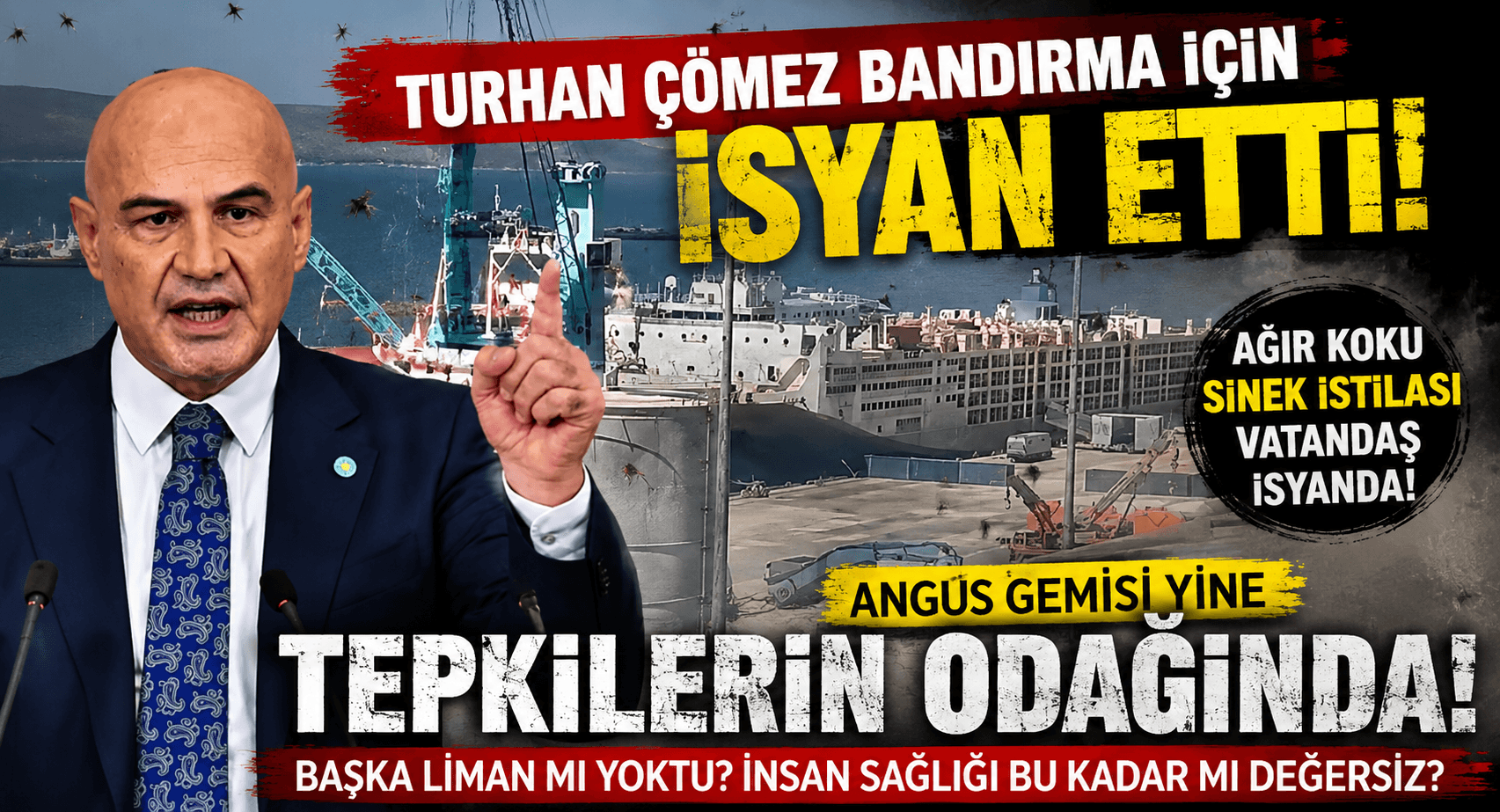 TURHAN ÇÖMEZ BANDIRMA İÇİN İSYAN ETTİ!